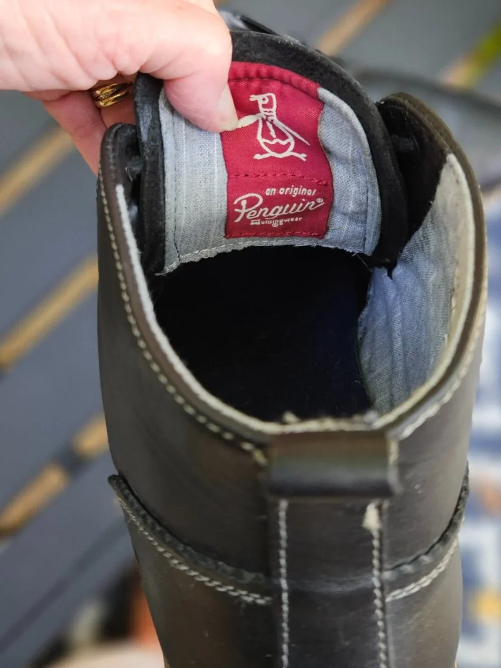 Original Penguin Chukka Boots Sz 10 1/2